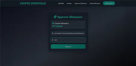Crypto Portfolio gallery image