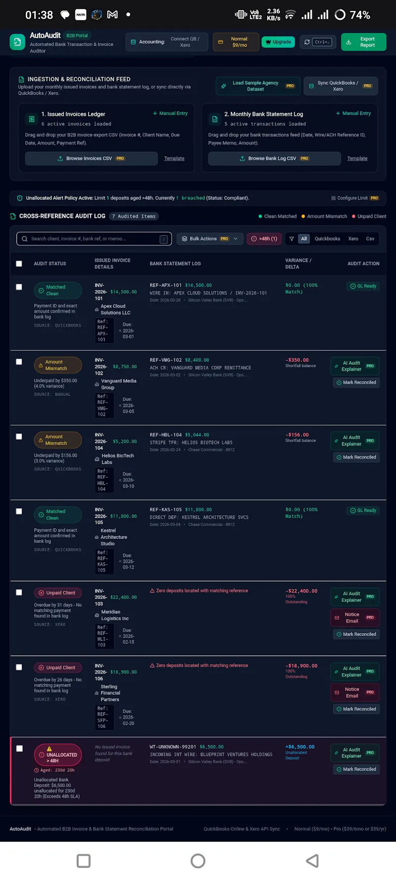 FineAudit AI  screenshot 4