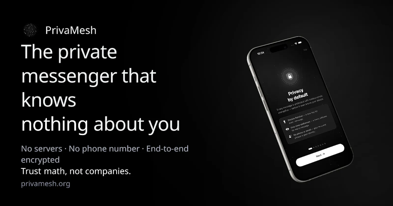 PrivaMesh screenshot 2