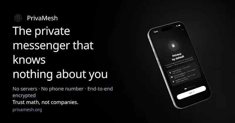 PrivaMesh screenshot 2