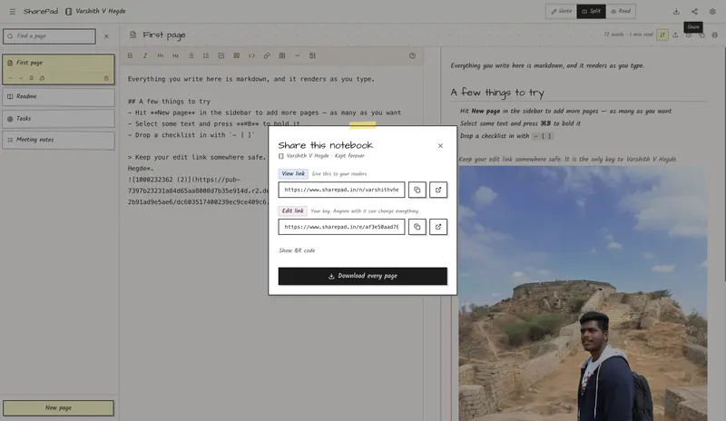 SharePad screenshot 9
