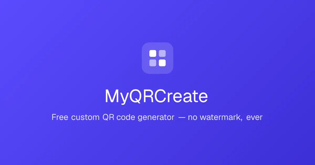 MyQRCreate screenshot