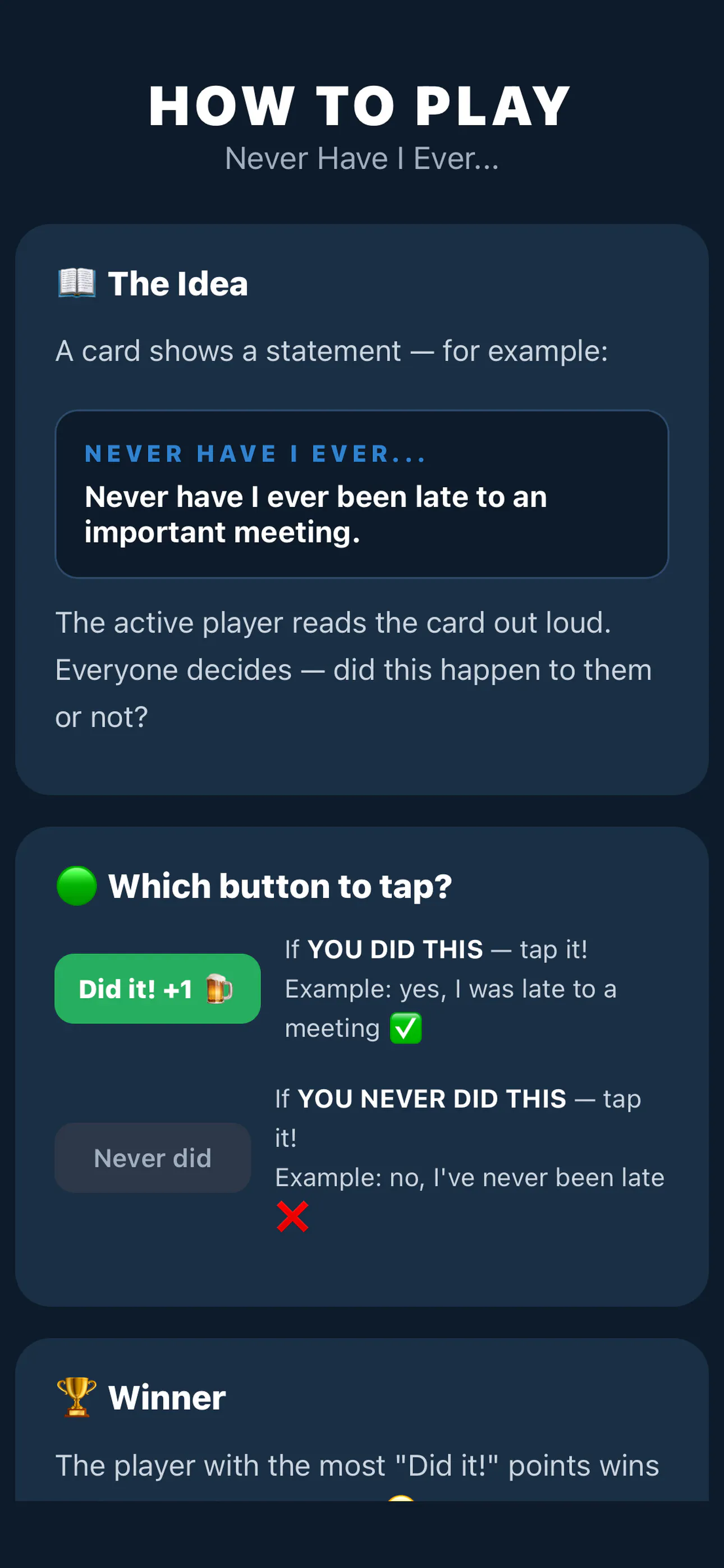 Never Have I Ever: Card Night gallery image