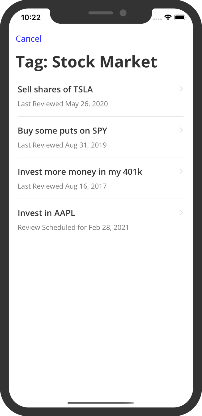 Decision Journal gallery image