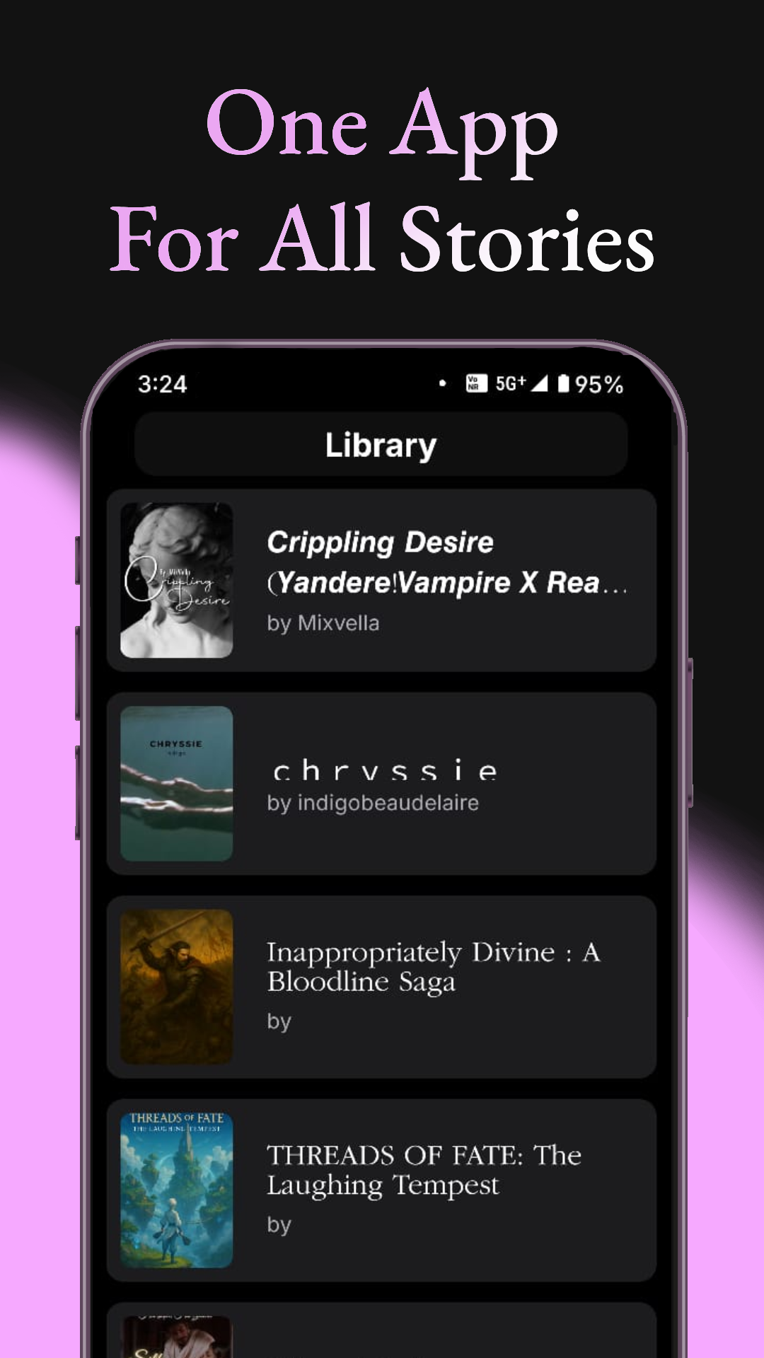 Média Historique - Toutes les histoires, les fanfics, les livres audio dans une seule application 1