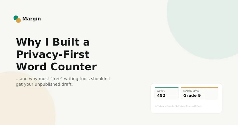 Word Counter, Reading Level  screenshot 1