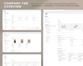 Marketing Agency OS Notion Template gallery image