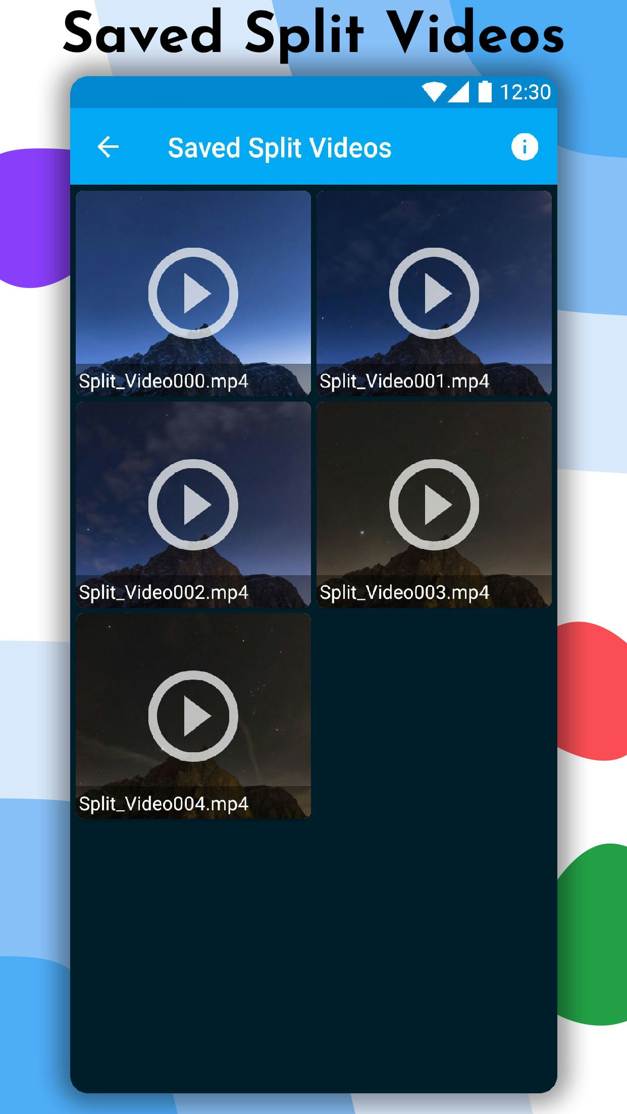 Media Splitter video - Berpecah video untuk status dan cerita 3