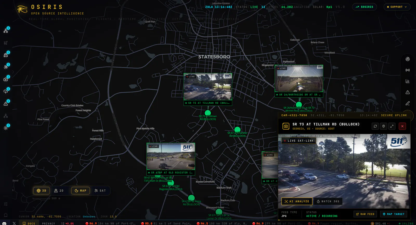 OSIRIS screenshot 3