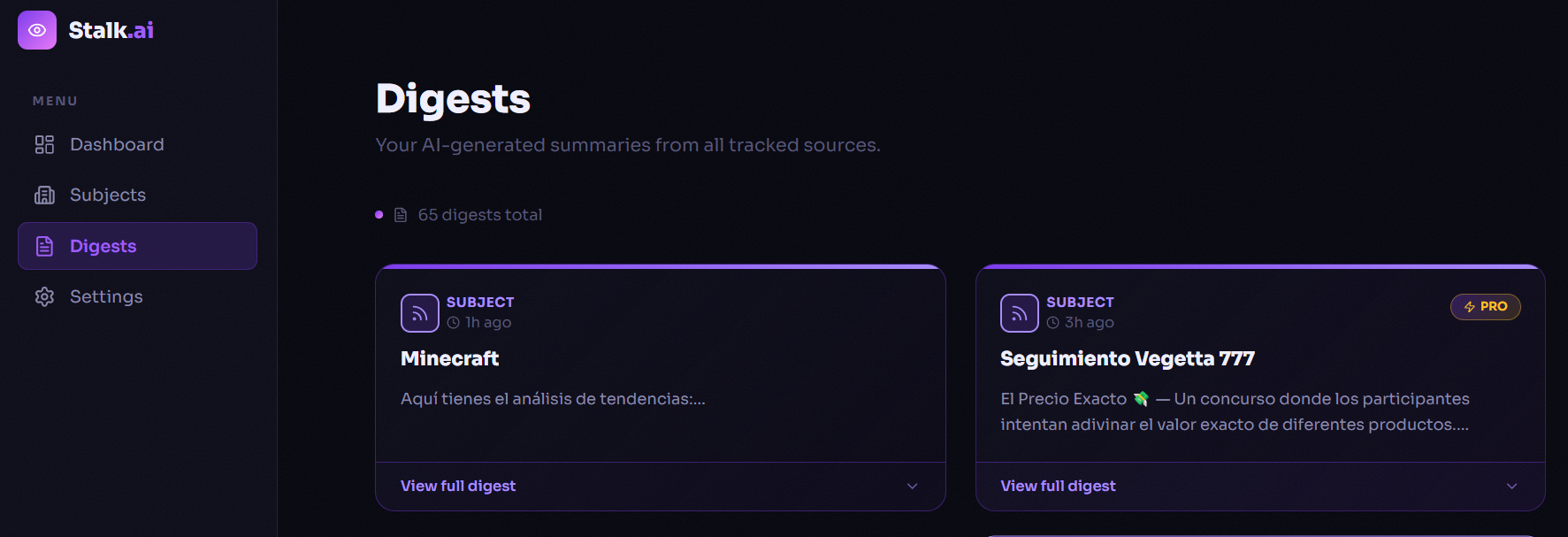 Stalk.ai gallery image