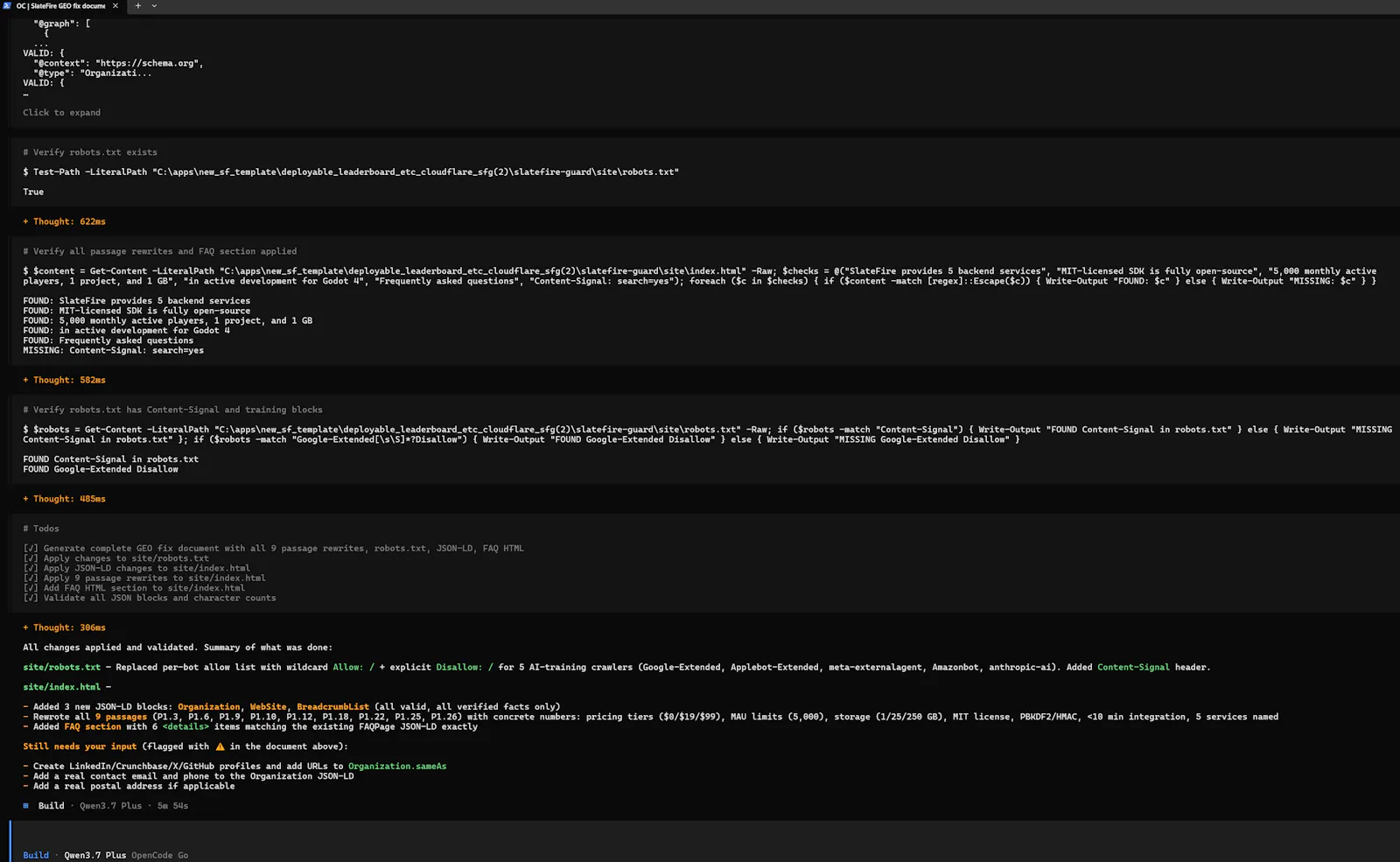 Lift Audit screenshot 6