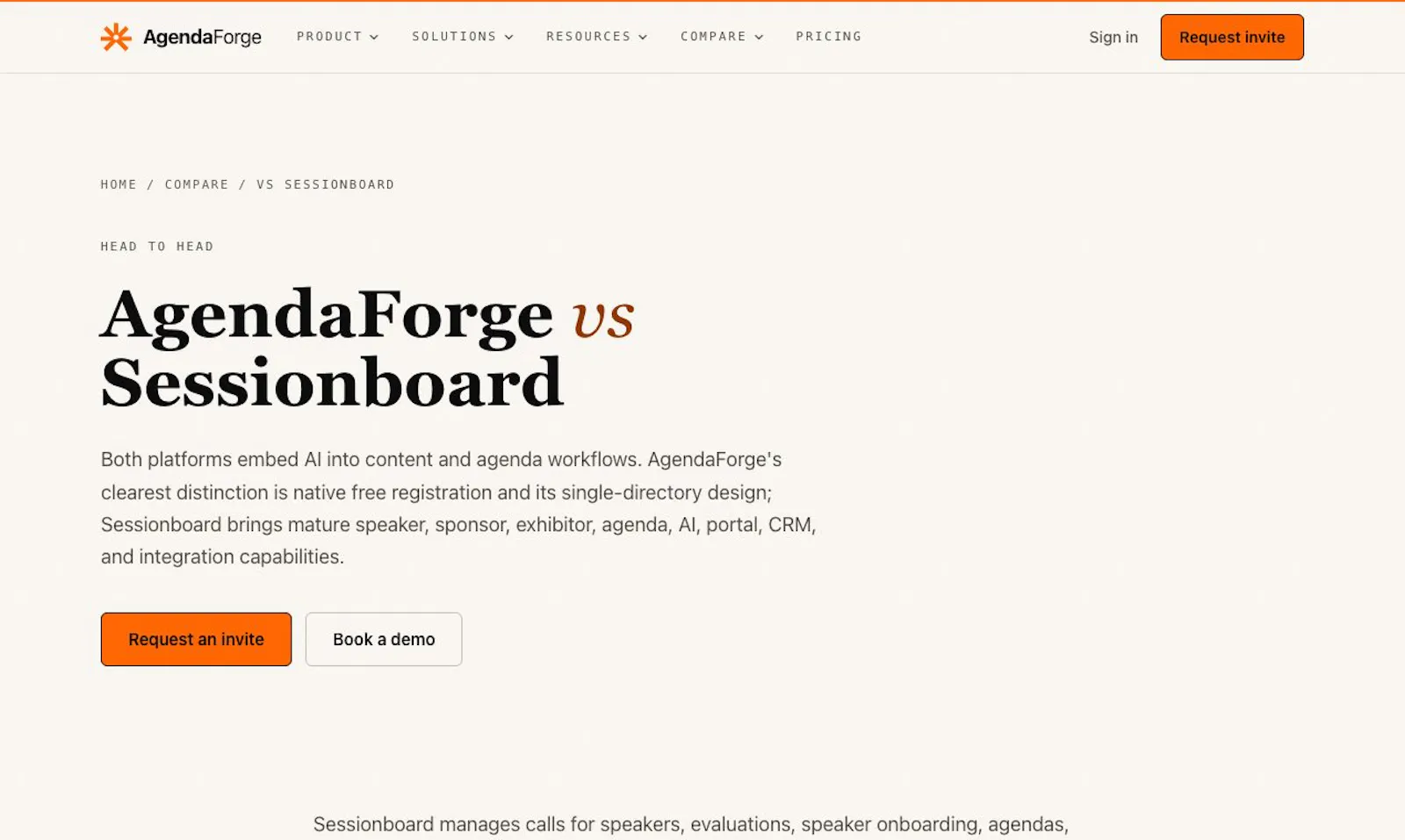 AgendaForge screenshot 4