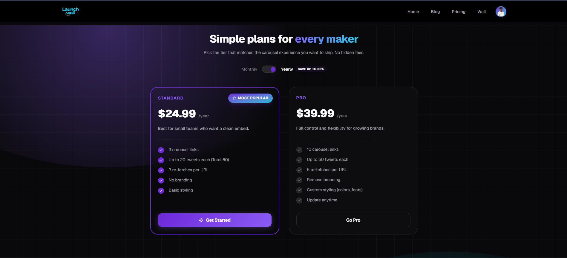 LaunchWall gallery image