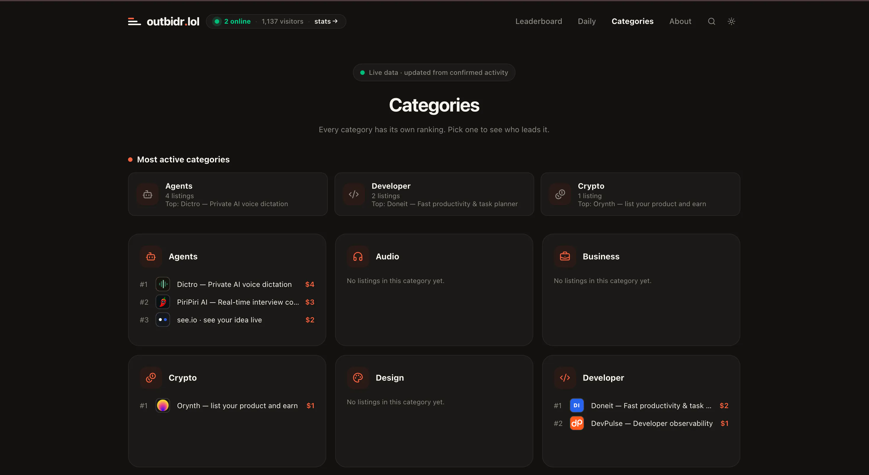Outbidr.lol gallery image