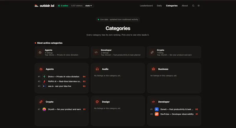 Outbidr.lol screenshot 3
