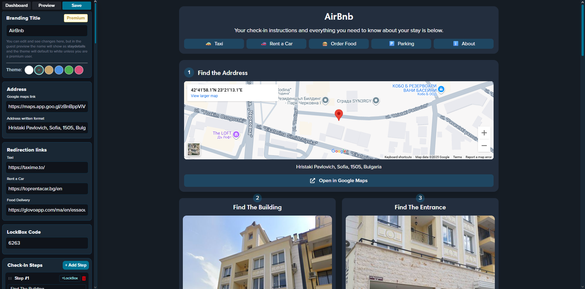 StayDetails - Check in instructions media 4
