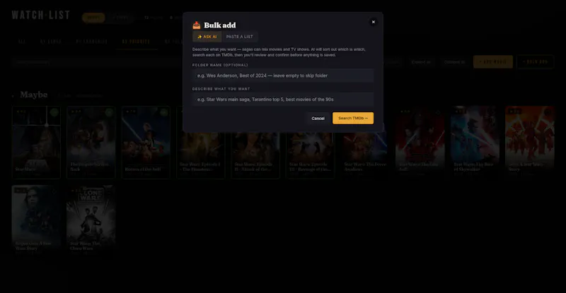 WATCH·LIST screenshot 6