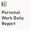 Personal Work Daily Report