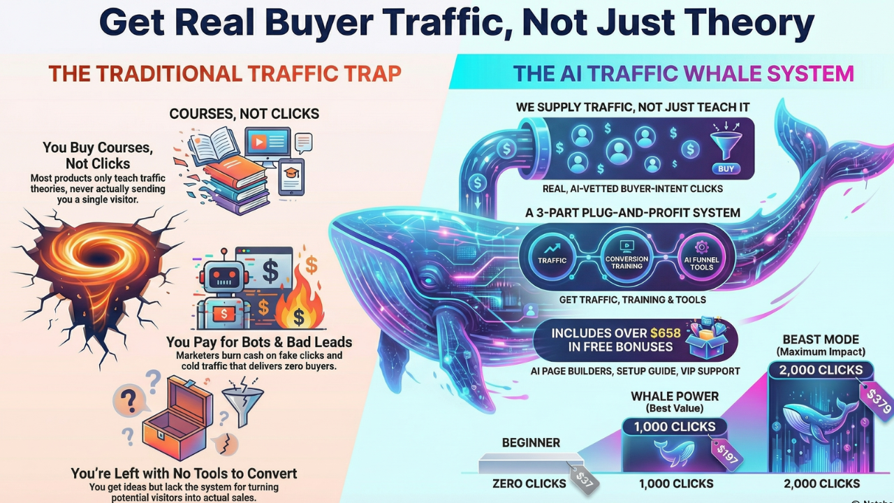 AI Traffic Whale Review gallery image