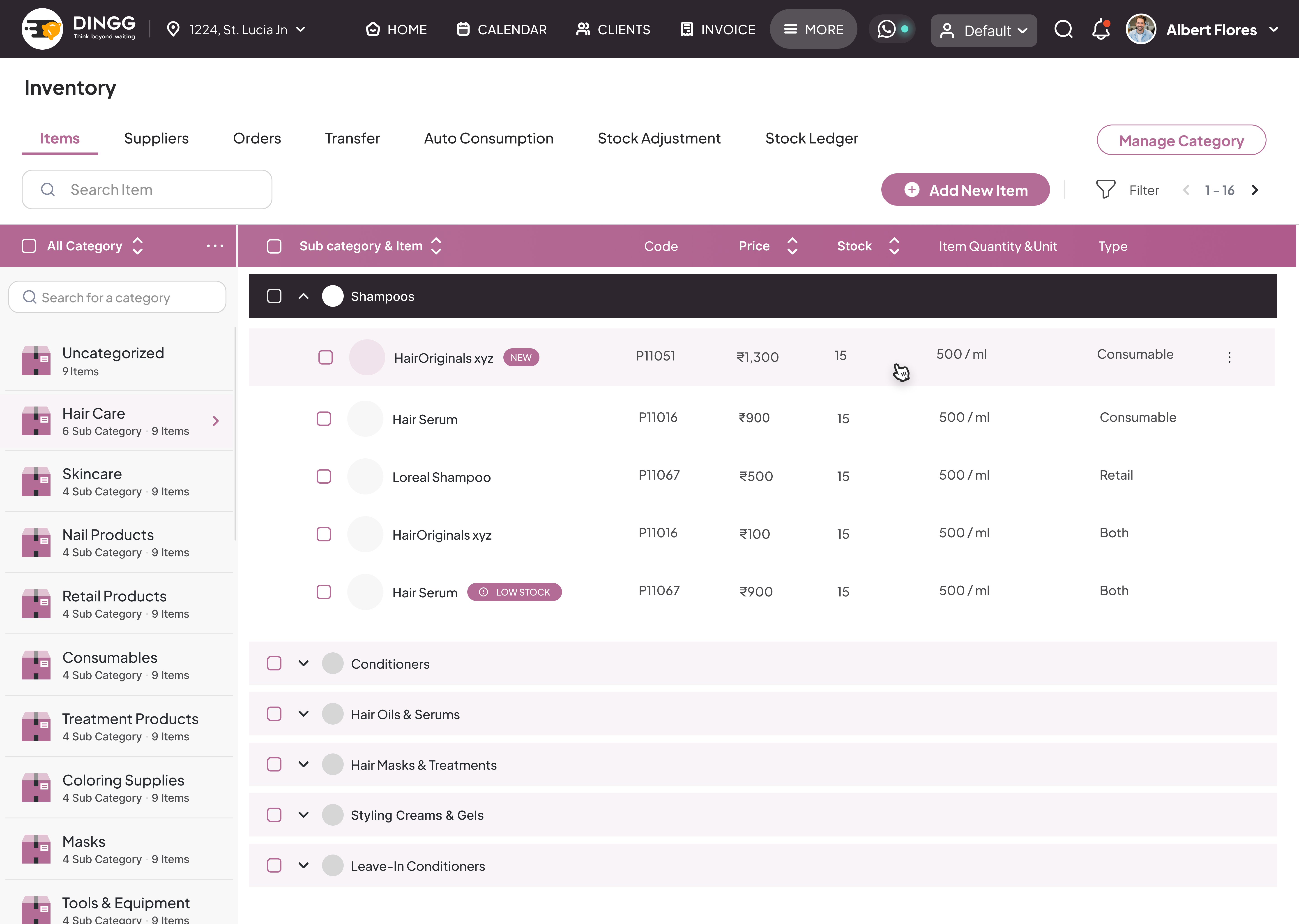 DINGG.ai - Screenshot 2 showing product features and functionality