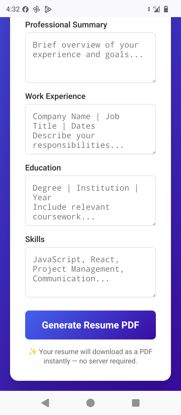 Resume Rocket - AI Resume Builder gallery image