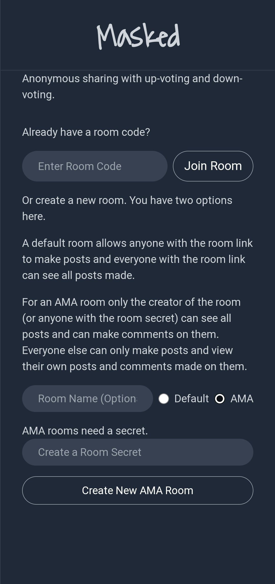 Media Bertopeng - Perkongsian tanpa nama dengan upvoting dan downvoting 9