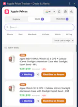 Apple Price Tracker - Chrome Extension gallery image