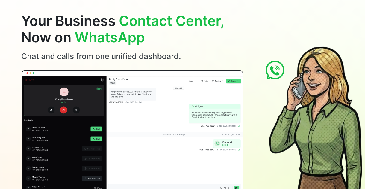 Peach - WhatsApp Calls - Screenshot 2 showing product features and functionality