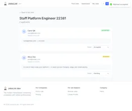JobsList.dev gallery image