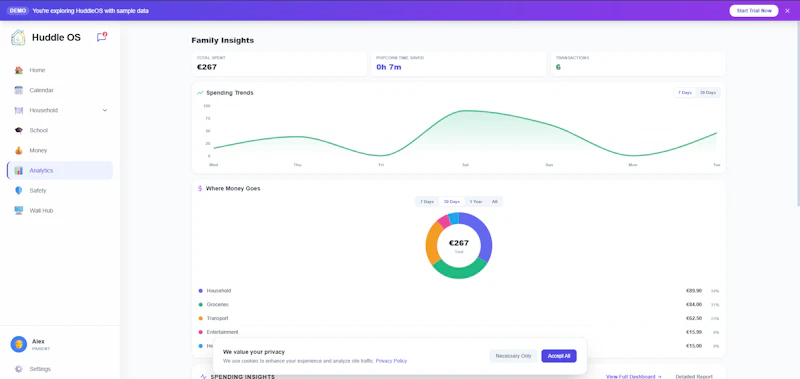 HuddleOS screenshot 3