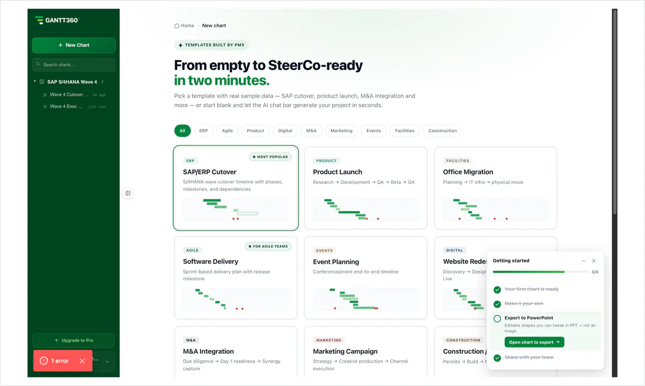 GANTT360° gallery image