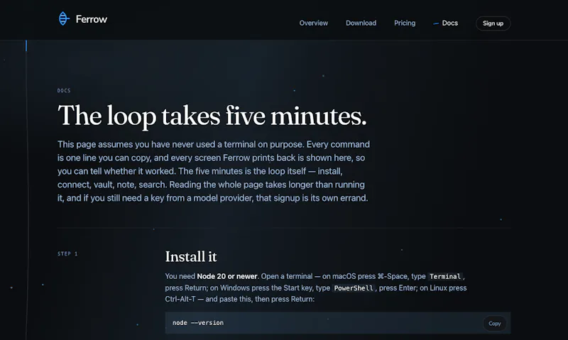 Ferrow screenshot 3