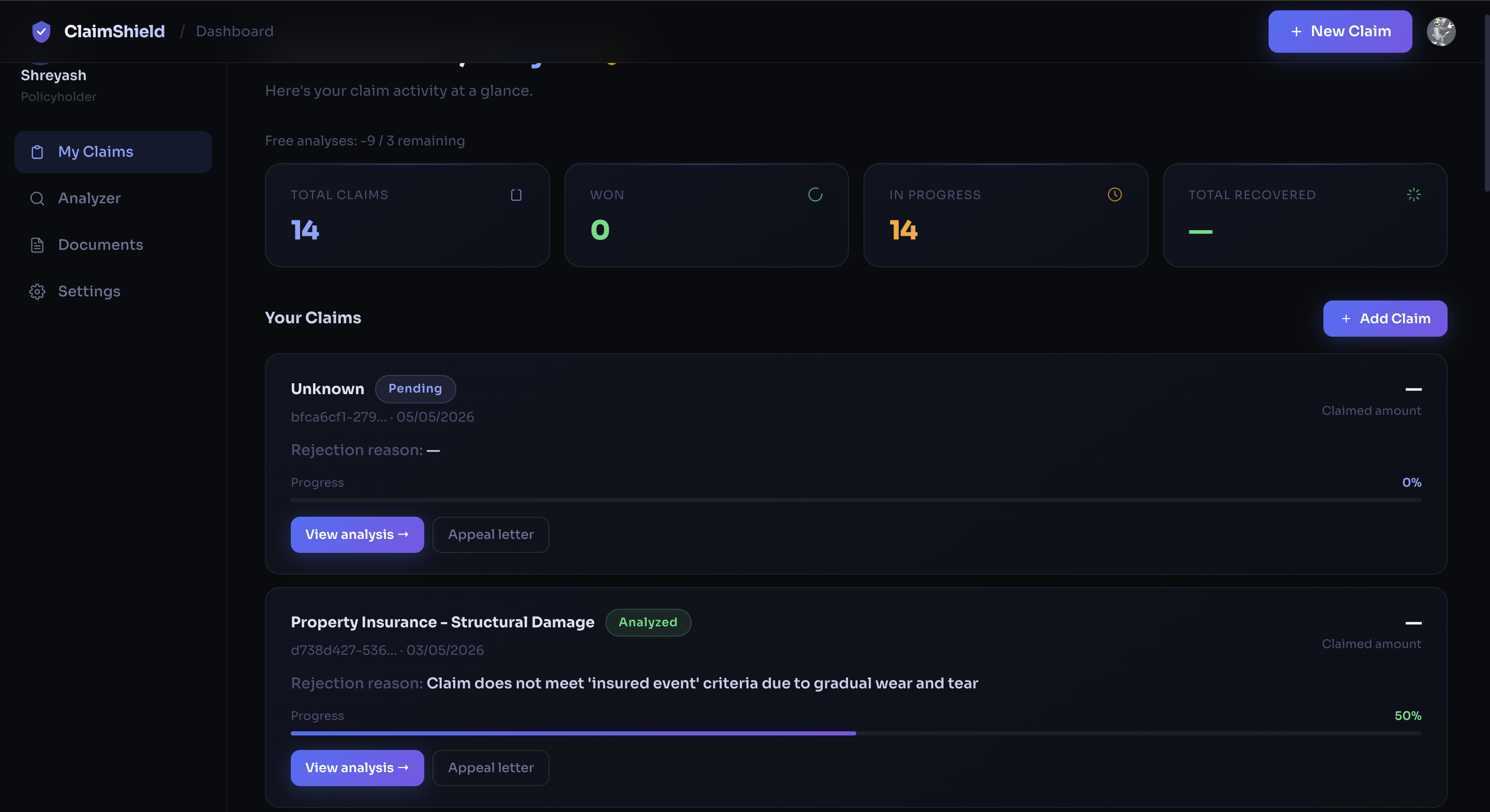 ClaimShield gallery image