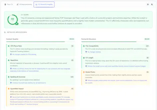 AIJobScout: Free CV Quality Checker gallery image