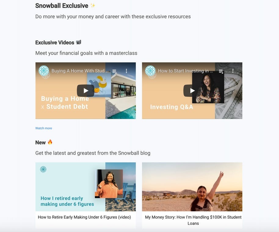 Snowball Wealth gallery image