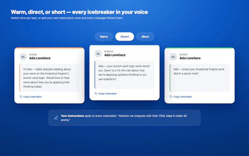 AI Lead Enricher & Job Match screenshot 5