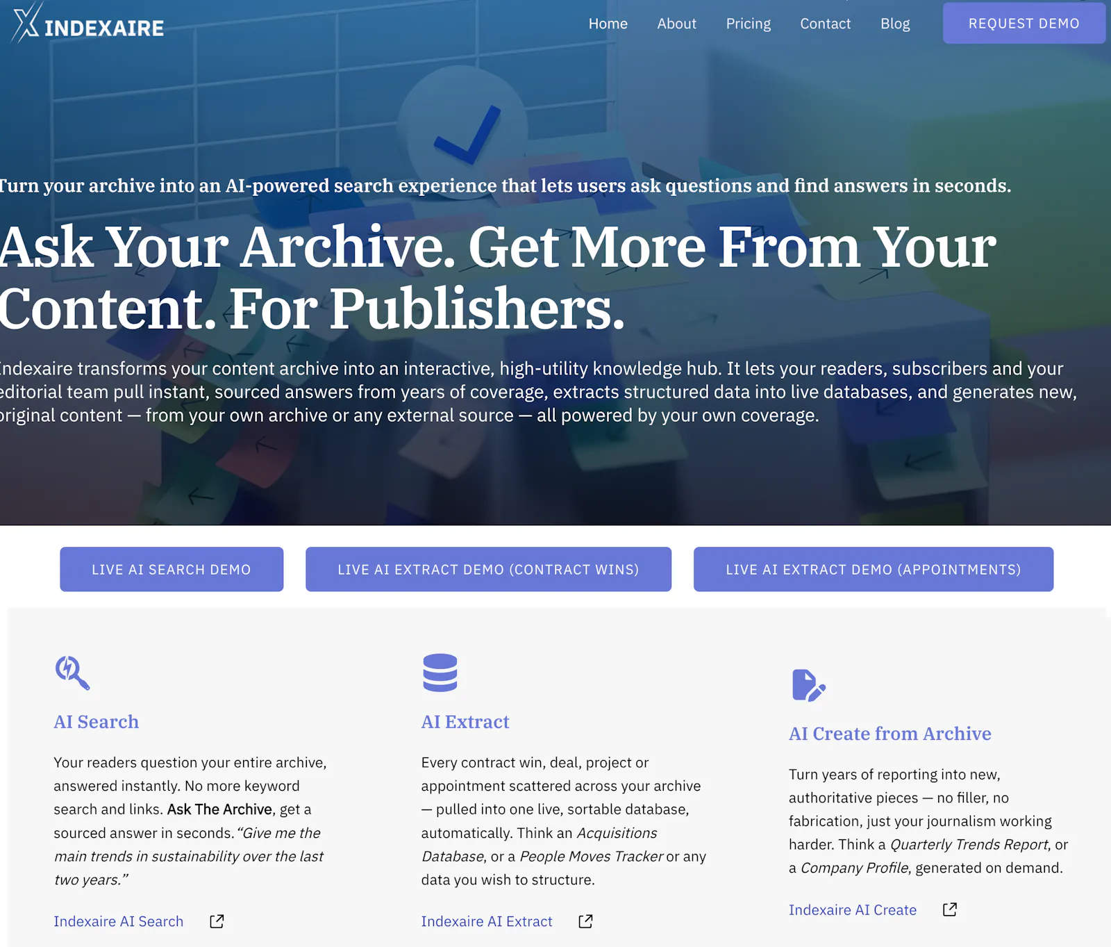 Indexaire screenshot 1
