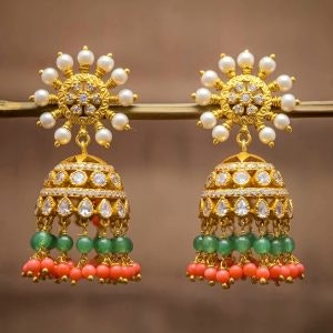 South indian jhumkas online shopping Product Information, Latest Updates, and Reviews 2024