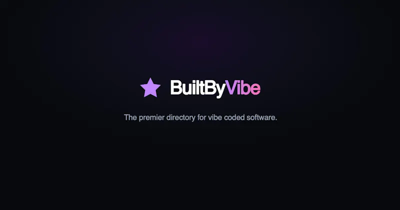 BuiltByVibe screenshot 1