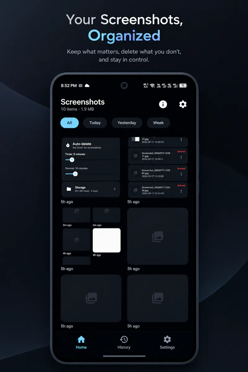 Shots — Screenshot Manager for Android screenshot 2