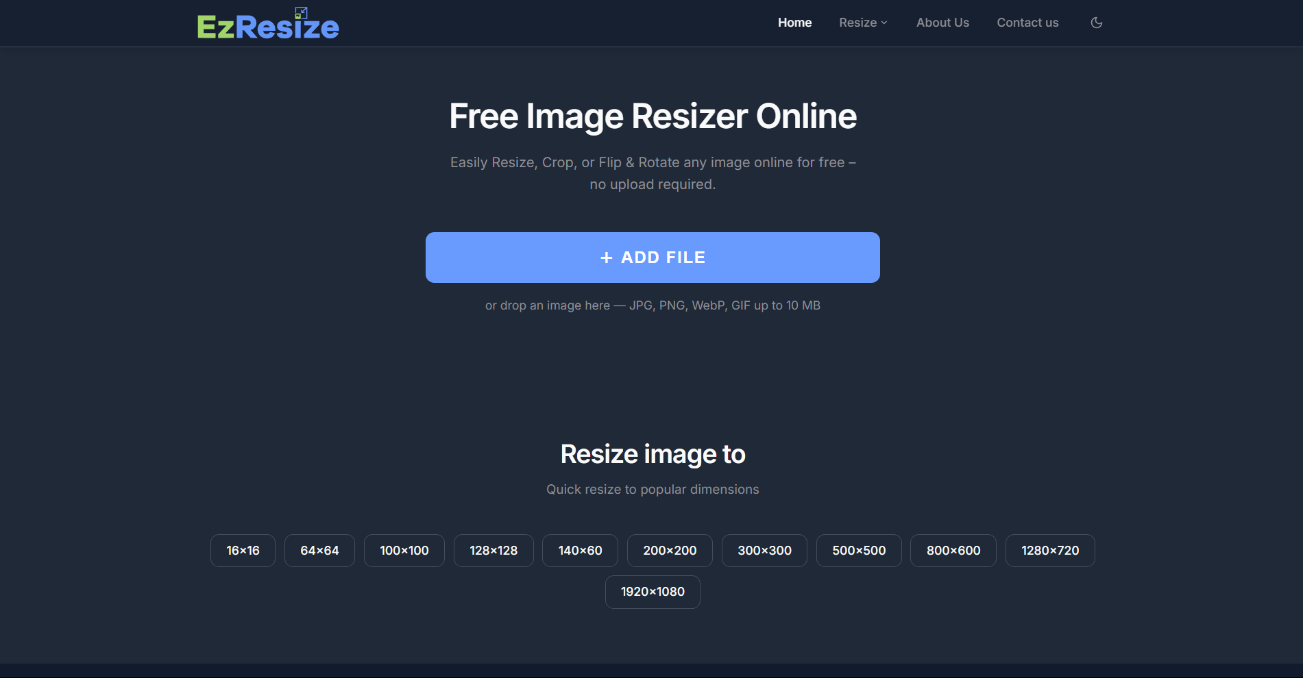 Free Image Resizer Online gallery image