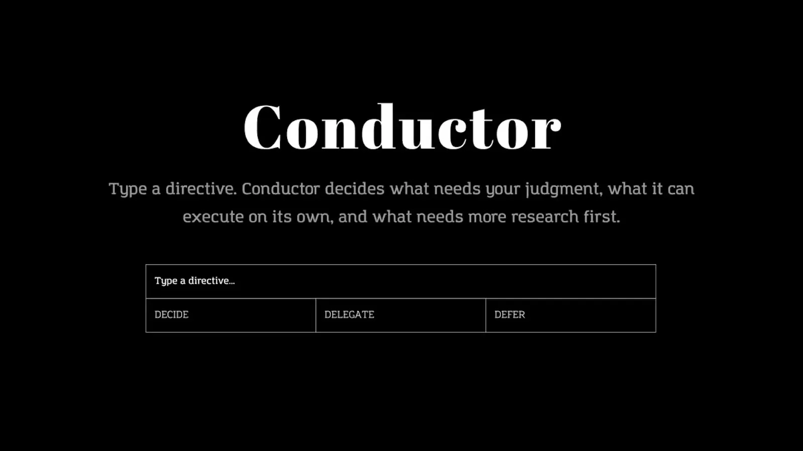 Conductor by Min15x - The Founder OS screenshot 1 (video preview)