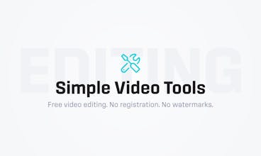 Videobolt: Funzione di taglio video facile da usare
