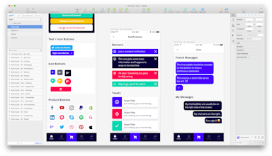 Sketch Mobile Design System by UX Power Tools gallery image