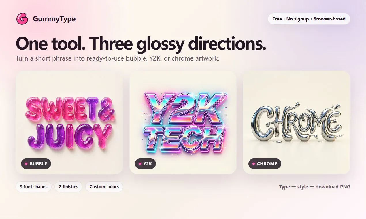 GummyType gallery image
