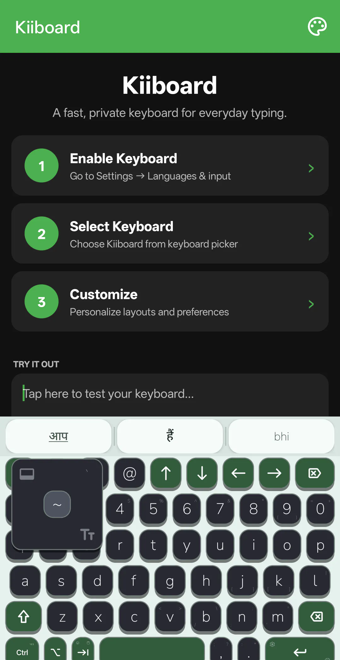 Kiiboard : Keyboard for Coding gallery image