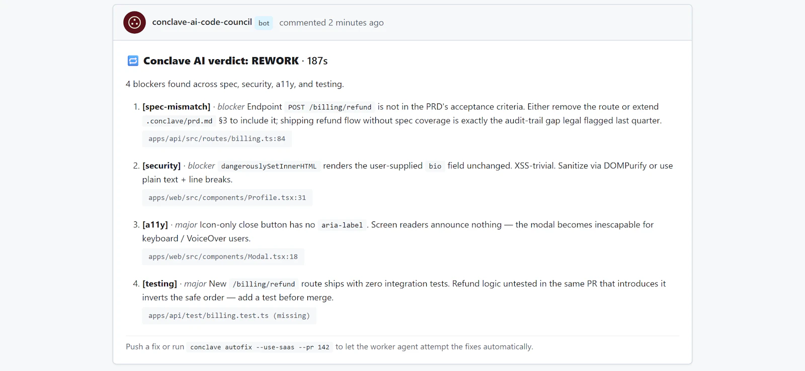 Conclave AI screenshot 5