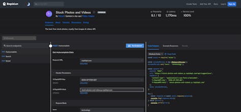 Stock Photos and Videos API gallery image