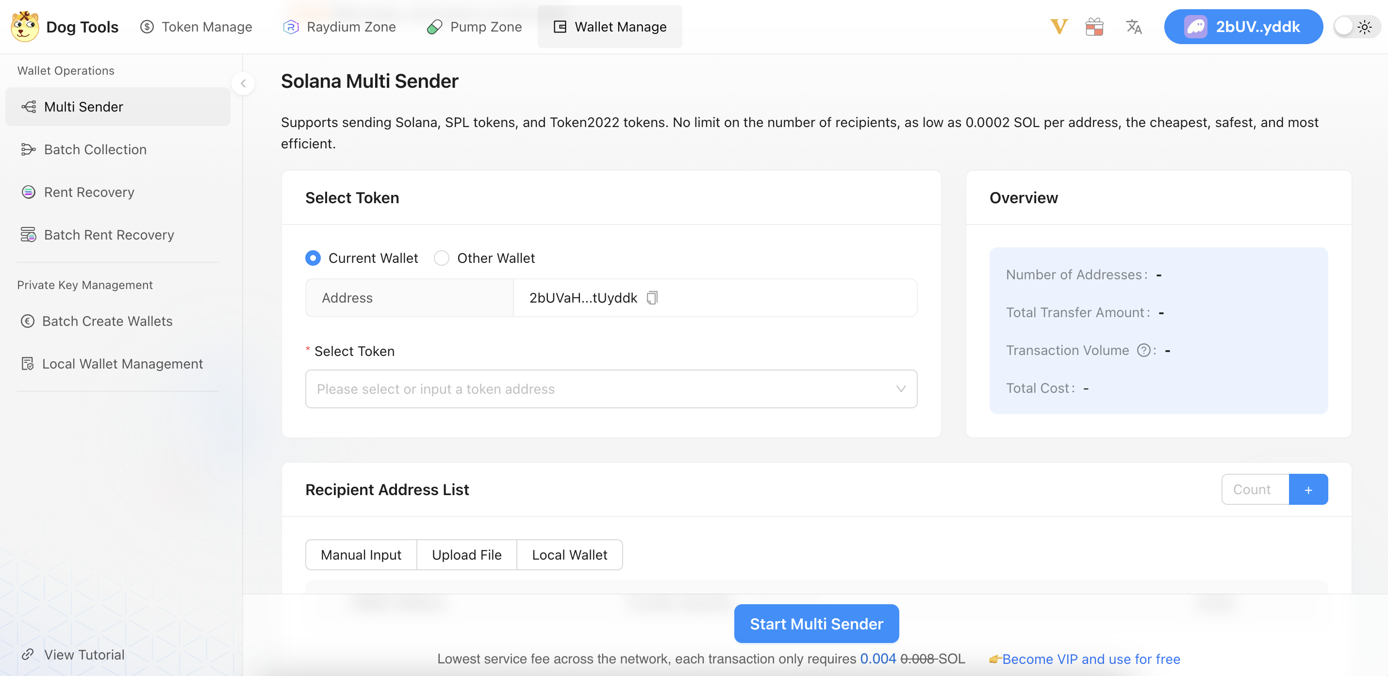 Dogtools - Solana Crea token & AirDrop Strumenti e strumenti di trading media 3