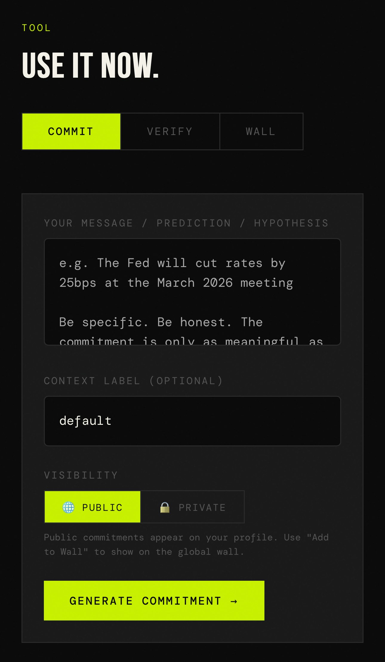 PSI-COMMIT - Main product screenshot demonstrating key features and user interface